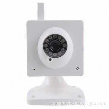 Video Baby Monitor with H264/P2P/0.3MP/2-way Audio Talk, Supports iPhone/Android, TF Card Slot